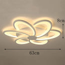Axyaa Smart LED Ceiling Light for Nordic Home Decor and Bedroom Lighting