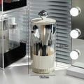 Axyaa Makeup Brush Holder with Automatic Lift and Dustproof Lid