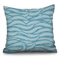 Axyaa Geometric Wave Print Throw Pillow Cover - 45X45CM