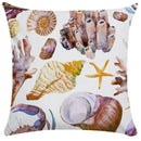Axyaa Ocean Starfish Shell Cushion Cover - Soft Pillowcase for Living Room Sofa