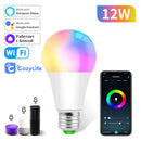 Axyaa Smart WiFi RGBCW LED Bulb 18W Dimmable Voice Control CozyLife APP