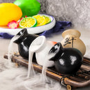 Axya Ceramic Sashimi Sushi Plate Set for Kitchen Table Decoration