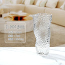 Axyaa Glass Vase: Desktop Art Flower Utensils Vase, Modern Ornament for Home Decor