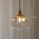 Axyaa Glass LED Pendant Lights with Knob Switch, Japanese Style Home Lighting FootballLamp