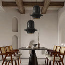 Axyaa Black Industrial Chandelier for Cafe & Restaurant Decor