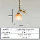 Axyaa French Angel Copper Hanging Lamp for Dining Bar Bedroom Living Room