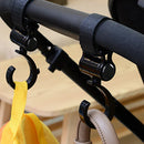 Axyaa Stroller Bag Hook: Strong, Convenient, Versatile - Enhance Your Everyday Convenience