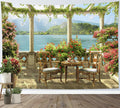 Tropical Ocean Hawaiian Landscape Tapestry for Axyaa Home Decor
