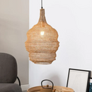 Axyaa Mesh Pendant Light: Modern Irregular Shapes, E27 Kitchen Island Suspension Lighting