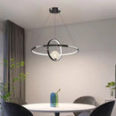 Axyaa Modern Chandelier Stair Pendant Lamp Living Room Lighting Interior Pendant Lights