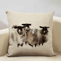 Axyaa Animal Horse Chicken Lizard Cow Antelope Pillow Case