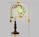Axyaa Retro Petal LED Table Lamps for Bedroom Study Teahouse.