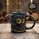 Axyaa Camera Enthusiast 11oz Black Ceramic Funny Coffee Mug - Ideal Birthday Gift