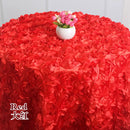 Axyaa Petal Rose Tablecloth: Modern 3D Design for Wedding and Hotel Tables