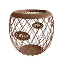 Axyaa Multicolor Coffee Pod Holder Organizer Basket for Home