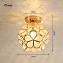 Axyaa Nordic Petal Aisle Ceiling Lamp, Luxury Home Decor, Bedroom Light