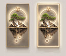 Axyaa Light Luxury Water Feature Wall Lights for Elegant Entrance Decor