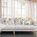 Axyaa Flower Embroidery Pillowcase Cojines Cotton Decorative Cushion Covers