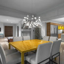 Axyaa Modern Firefly Ceiling Chandelier for Kitchen Island Pendant Lamp