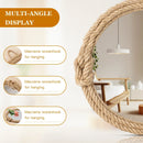 Nordic Hanging Mirror for Home Decor, Axyaa Wall Decor Makeup Mirror