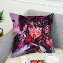 Axyaa Decorative Pillow Covers for Home Bed Car 45*45 Cushion Cases