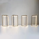 Axya LED Cuboid Bar Table Lamp for Modern Indoor Bedroom Lighting