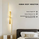 Axyaa Motion Sensor LED Wall Lights for Interior, AC85-265V