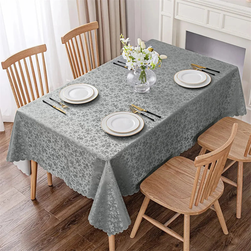 Axyaa Waterproof Nordic Tablecloth for Wedding Decor & Dining Table