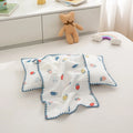 Axyaa Kids Cartoon Pillowcase, Car Animal Design, Pure Cotton, Home Bedding, 30*50/48x74cm