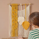Axyaa Macrame Wall Decor Boho Chic Nursery Room Aesthetic Art Gallery Wall Gift