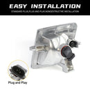 Axyaa LED Fog Lamps Halogen DRL for Mazda 6 Atenza 2008-2012 Bumper Lights
