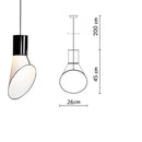 Axyaa Nordic LED Wall Light for Home Decor