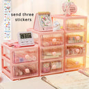Axyaa Acrylic Drawer Organizer Set for Desk Stationery and Hair Accessories