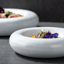 Axyaa Ceramic Drum Plate Japanese Hotel Restaurant High-end Insulation Tableware