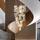 Axyaa Nordic Stair Chandelier, Living Room Pendant Lights, Indoor Dining Ceiling Light