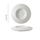 Axyaa Ceramic Dinner Plate Set - Versatile Tableware for Home Dining