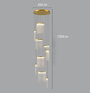 Axyaa Modern LED Chandelier Pendant Light Ceiling Lamp for Dining, Living Room