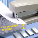 Axyaa Heavy Duty Long Reach Stapler for Effortless Stapling with 24/6 Staples