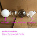 Nordic Modern Golden Glass Ball Chandelier by Axyaa - LED Pendant Lights for Home Lighting