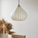 Axyaa Vintage Cloth Bedroom Pendant Light Retro Fabric Chandelier