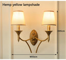 Axyaa Double Headed Wall Lamp for Study Bedroom - European Living Room Decor