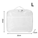 Axyaa Transparent Mesh Zipper Makeup Storage Bag, Waterproof & Portable Block Toy Packag