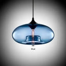 Axyaa Hanging Glass E27 Pendant Lamp for Modern Art Style Decor