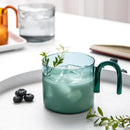 Axyaa Glass Breakfast Mug in Colorful Heat-resistant Design