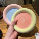 Elegant Axyaa Breakfast & Dessert Plates for High-Aesthetic Dining Experience