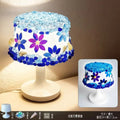 Axyaa Mosaic Table Light Material Package - Handmade Glass Night Lamp for DIY Lovers
