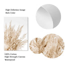 Pampas Grass Canvas Painting Poster by Axyaa - Scandinavian Art for Living Room
