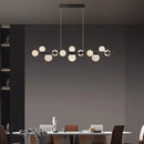 Axyaa Nordic Glass Chandelier Pendant Lamp for Dining Room Lighting