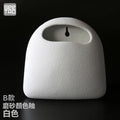 Ceramic Hanging Vase Wall Decoration Flower Pot for Japanese Flower Arrangement by Axyaa