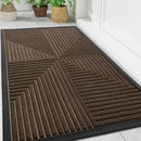 Axyaa Heavy Duty Indoor Outdoor Entrance Floor Mat - Non-slip Easy Clean Doormat